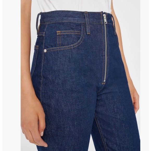 Frame Le High 'N' Tight Straight Leg Jeans in Rinse Size 23 NWT - Picture 4 of 5